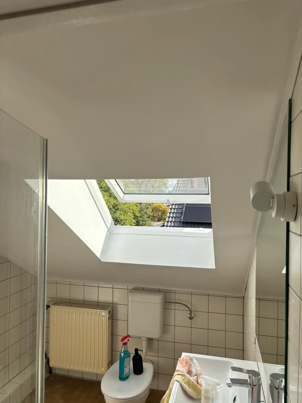 Dachfenster neu eingefasst