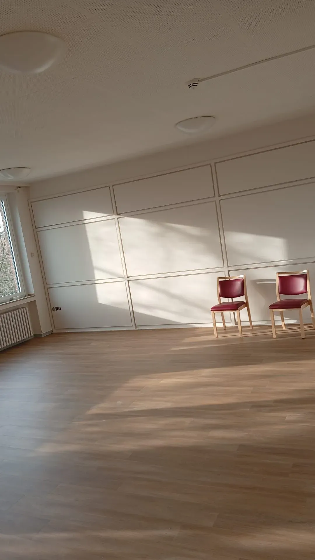 Raum in der LWL Klinik renoviert