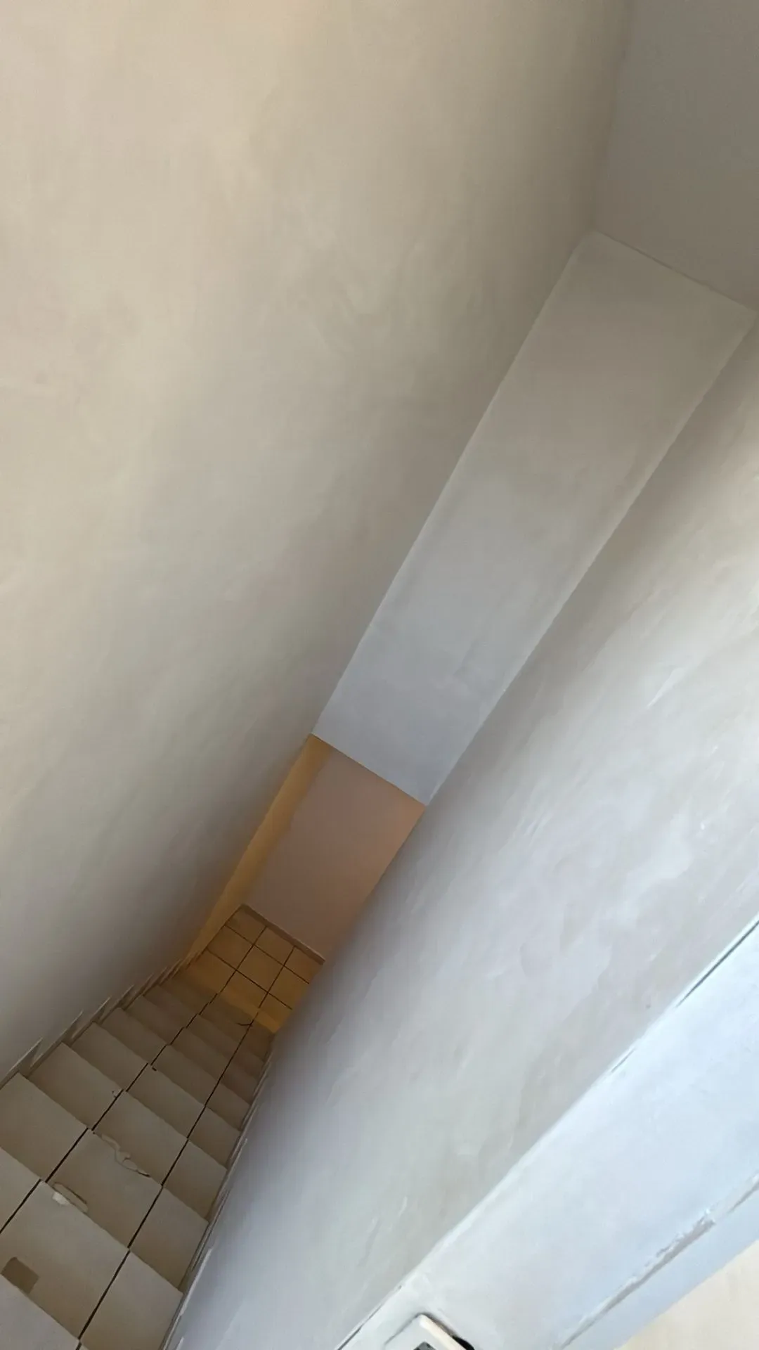 Flur nach Tapetenentfernung in Münster
